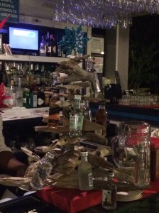 Airplane bottle Christmas tree